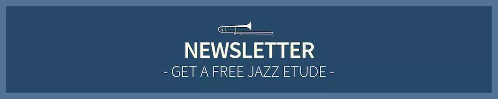 Newsletter - sign up and get a free jazz etude