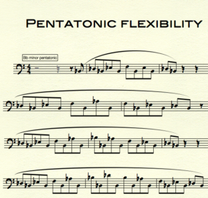 pentatonic scales free sheet music trombone