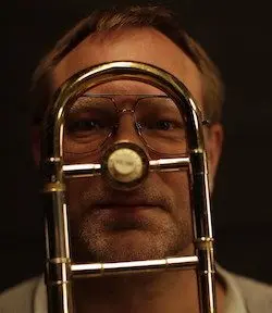 Anders Larson jazz trombone player