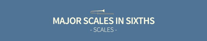 Major scales in sixths – Bb and Eb major